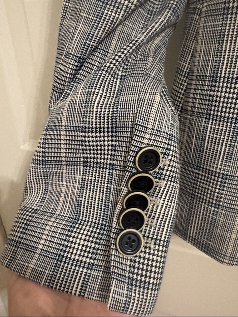 Veronica beard Dickey plaid blazer size 8 - Picture 3 of 5